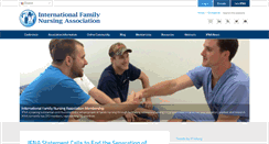Desktop Screenshot of internationalfamilynursing.org